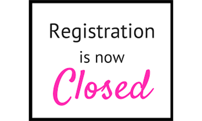 Spring 2023 Registration is now CLOSED!!